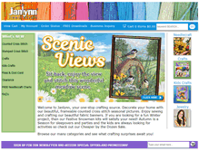 Tablet Screenshot of janlynn.com